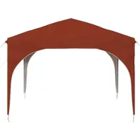 vidaXL Pop-up Feesttent 290 x 290 x 245 cm Terracotta