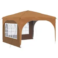 vidaXL Pop-up Feesttent 290 x 290 x 245 cm Beige
