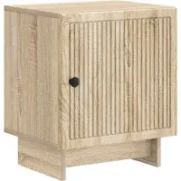 vidaXL Nachtkastje 2 st Sonoma Eiken 43 x 34,5 x 50 cm Bewerkt hout