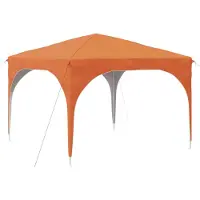 vidaXL Pop-up Feesttent 290 x 290 x 245 cm Oranje