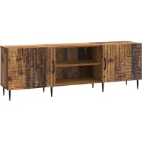 vidaXL TV Kast Oud hout 150 x 31 x 50 cm Bewerkt hout