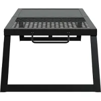 vidaXL Vouwbare Camping Grill 68 x 30 x 17 cm Legeringsstaal Zwart