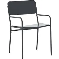 vidaXL Tuin Eettafel Set 9 st Antracietkleurig Staal