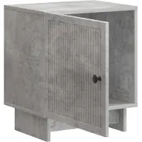 vidaXL Nachtkastje Betongrijs 43 x 34,5 x 50 cm Bewerkt hout