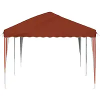 vidaXL Opklapbare feesttent 575 x 290 x 245 cm, terracotta