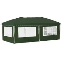 vidaXL Pop-up Feesttent 575 x 289 x 245 cm Groen