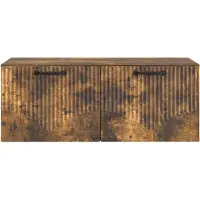 vidaXL Wandmontage TV-kast Gerookt eiken 78,5 x 41 x 30 cm