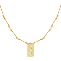 Yehwang moony ketting - oranje &