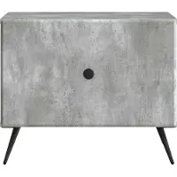 vidaXL Salontafel Betongrijs 49 x 50 x 40 cm Bewerkt hout