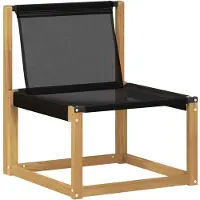 vidaXL Buiten bank set 3 st Wit en Beige