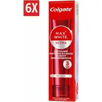 Colgate 6 x Max White Ultra Deep Clean Whitening Tandpasta 75ml