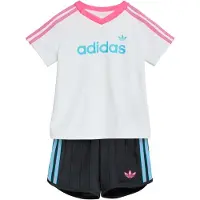 Adidas Set 'Sprinter' lichtblauw / lichtroze / zwart / wit