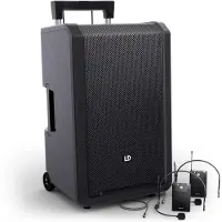 LD Systems ANNY 12 BPH2 B8 draagbare 12 inch accu speaker