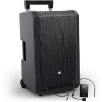 LD Systems ANNY12 BPH B5 draagbare 12 inch accu speaker (584 - 608 MHz)