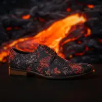 Lureaux Inferno Magma - PRE-ORDER - - Nette Kleurrijke Schoenen Met - Of Zonder - Print - Heren
