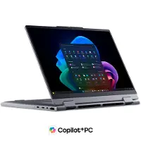 Lenovo ThinkBook 14 2-in-1 Gen 6 14 Intel Intel Core Ultra 5 325-processor LPE-cores tot 3,40 GHz en P-cores tot 4,50 GHz, Windows 11 Home 64, 512 GB SSD M.2 2242 PCIe Gen4 QLC - 22ARCTO1WWBE1, Luna