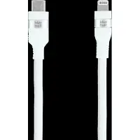BlueBuilt Usb C naar Lightning Kabel 3m Nylon Wit