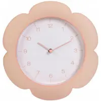 Konges Sløjd Home & Styling Klok - Bloemenwandklok - Ø23cm - Oranje