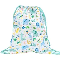 A Little Lovely Company Gymtas met trekkoord - Sporttas voor school of zwemles - Jungle