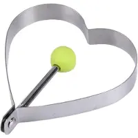 Jumada 's - Eiervorm - Hart - Perfect gebakken - Zilver
