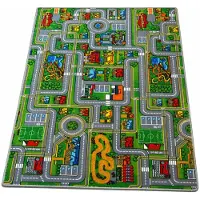 Muratap Speelkleed stad – groot kinderkleed met anti-slip onderkant- 140x200cm