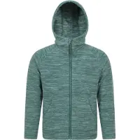 Mountain Warehouse Snowdonia II Full Zip Hoodie Kinderen/Kinderen (Donkere Khaki)