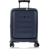 Heys Hatch 4 wielen Cabinewagen 53 cm Laptop compartiment met uitbreidingsplooi blauw