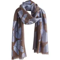 Next Sjaal bruin / lichtlila