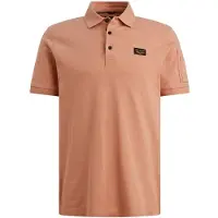 PME Legend poloshirt v-hals roze katoen