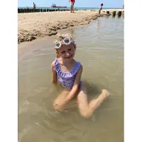 Bling2o Zwembril Kinderen - Pool Jewels - Duikbril - Anti-Fog - Uv-Protect - Paars
