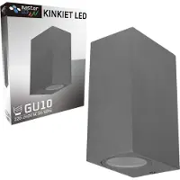 MasterLed LED Buiten spot | San Francisco | IP44 | 2x GU10 | Antraciet