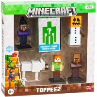 Bandai Doos met 6 kleine beeldjes - BANDAI - Minecraft - 1 mysteriebeeldje