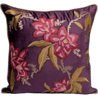 Kare design Kussen bloemen paars