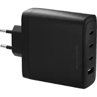 Dbramante1928 IT-EU. Oplader. 3x USB-C (140W) + 1x USB-A. Zwart