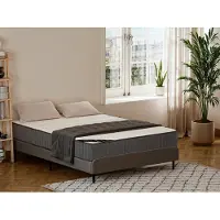 Vente-unique Hybride matras 200 x 200 cm met pocketveren, 7 zones en sterk veerkrachtig schuim, 26 cm dik - AUDACE van PALACIO L 200 cm x H 26 cm x D 200 cm