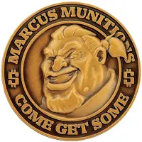 Fanatic Borderlands Collectable Coin Marcus Munitions Limited Edition Coins