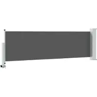 vidaXL Zijkant luifel 80 x 300 cm 100% polyester, ijzer, staal