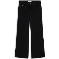 Tommy Hilfiger Mabel wide leg jeans - zwart Meisjes Denim Effen - maat 164