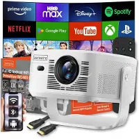 Zenwire Primeview IMC460 Beamer - Projector Full HD 1080p met 4K 8K Support - Android 14 - 950 ANSI Lumen - WiFi 6 - Bluetooth 5.4 - Autofocus - 2GB RAM / 16GB ROM