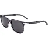HUGO BOSS Zonnebril BOSS 1602/S 53/19/145 Grijs hoorn Eco acetaat MAN BOSS 1602/S