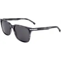 HUGO BOSS Zonnebril BOSS 1602/S 53/19/145 Grijs hoorn Eco acetaat MAN BOSS 1602/S
