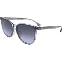 HUGO BOSS Zonnebril BOSS 1552/F/S 65/13/145 Grijs Acetaat UNISEX BOSS 1552/F/S