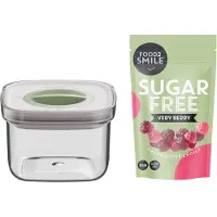 Berghoff & FRIENDS | Food2Smile + Smart Seal 0.40L Very Berry 90g - Transparant -