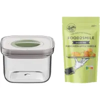 Berghoff & FRIENDS | Food2Smile + Smart Seal 0.40L Mandarin Apple Mingle 85g - Transparant -