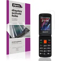Dipos – 4x Beschermfolie geschikt voor Maxvi E10ds | Krasbestendige & heldere Screenprotector Ultra-Thin