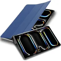 Cadorabo Tablet Hoesje geschikt voor iPad 13 Pro 2024 in Jersey donkerblauw