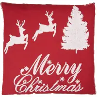 Clayre & Eef Sierkussen 45x45 cm Rood Polyester