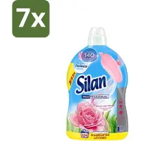 Silan 7 x Professional - Wasverzachter - Passie voor Rozen - 125 Wasbeurten - 2.75L - Wasverzachter - Rozengeur - Textiel Verzachter - Wasgoed Verzachter - Zachte Kleding