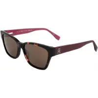 Tommy Hilfiger Zonnebril TH 2000/S 53/15/140 Rood havana Acetaat VROUW TH 2000/S