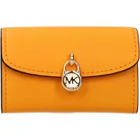Michael Kors Oranje Leren Portemonnee